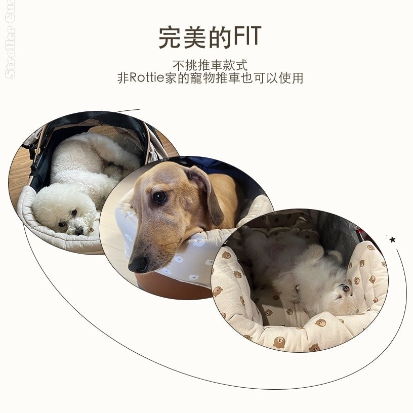 韓國 Rottie 寵物推車配件推車保護套｜全車適用｜小熊超人 - LOVE PET FAMILY