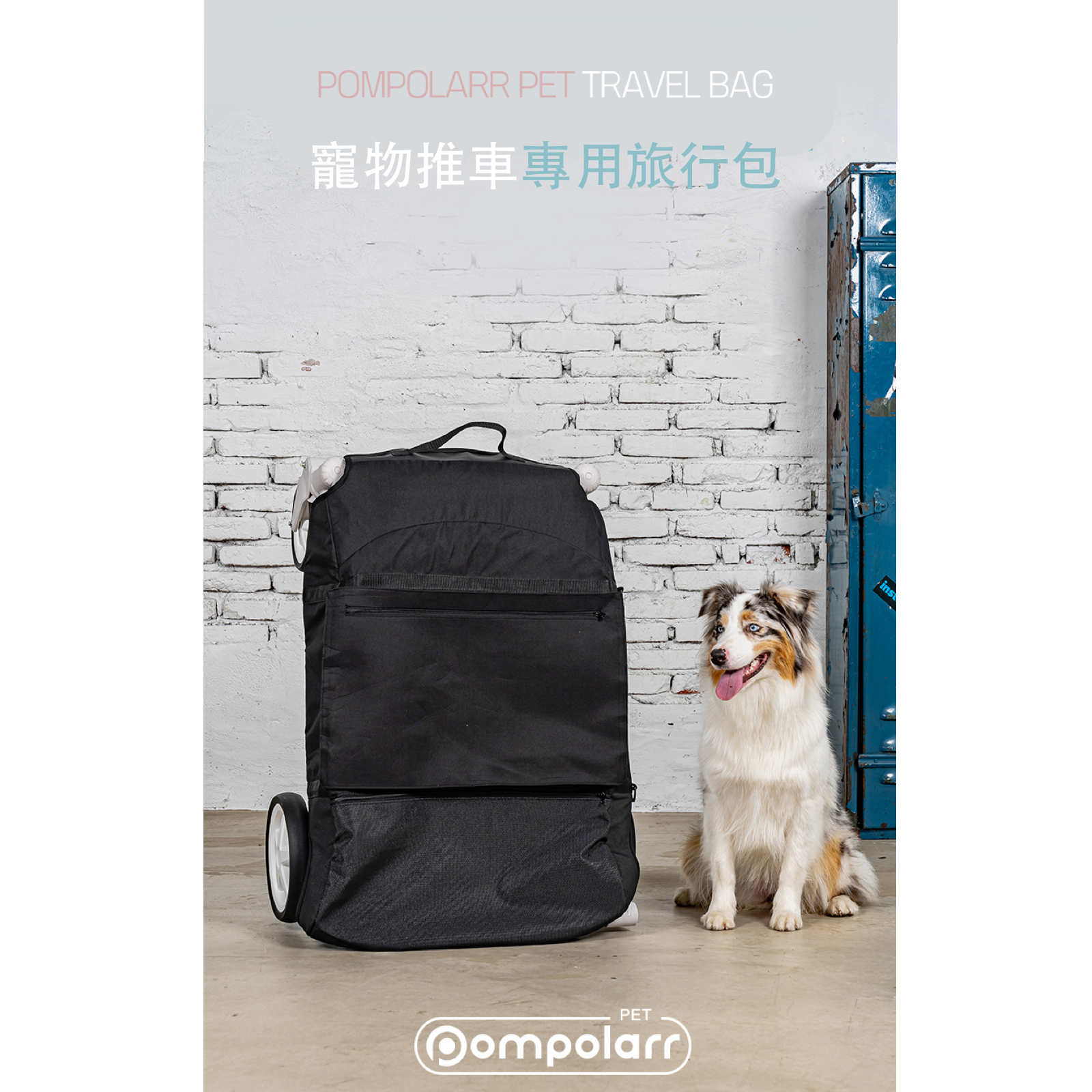 ［Wholesale］韓國 POMPOLARR PET 寵物推車配件專用旅行包 - 高品質 - 特價 $TWD 2480｜LOVE PET FAMILY